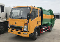 Caminhão do compressor do lixo de HOWO 4X2 8m3/caminhão de lixo comprimido de 5 toneladas