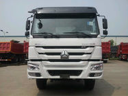 30 toneladas de tipo branco do combustível WD615.69 diesel do Euro 2 do caminhão basculante de 371hp 6×4