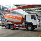 Depósito de gasolina 400L de direção hidráulico do Euro 2 do caminhão 371hp do misturador concreto de ZF8118 Howo