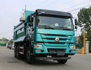 caminhão basculante de 266-345hp Howo 6x4 tipo estrutura do combustível diesel de 30 T do estábulo