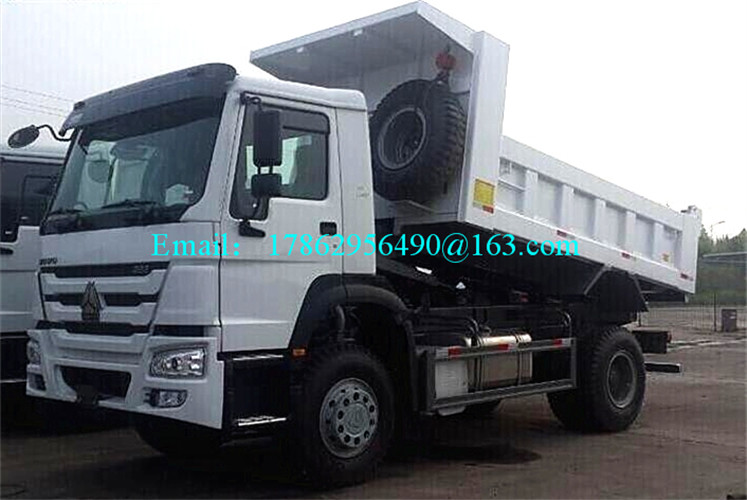 caminhão basculante da roda 4x2 6, capacidade ZZ3167M3811 de Cubage do ³ do caminhão de caminhão basculante 18m de Howo