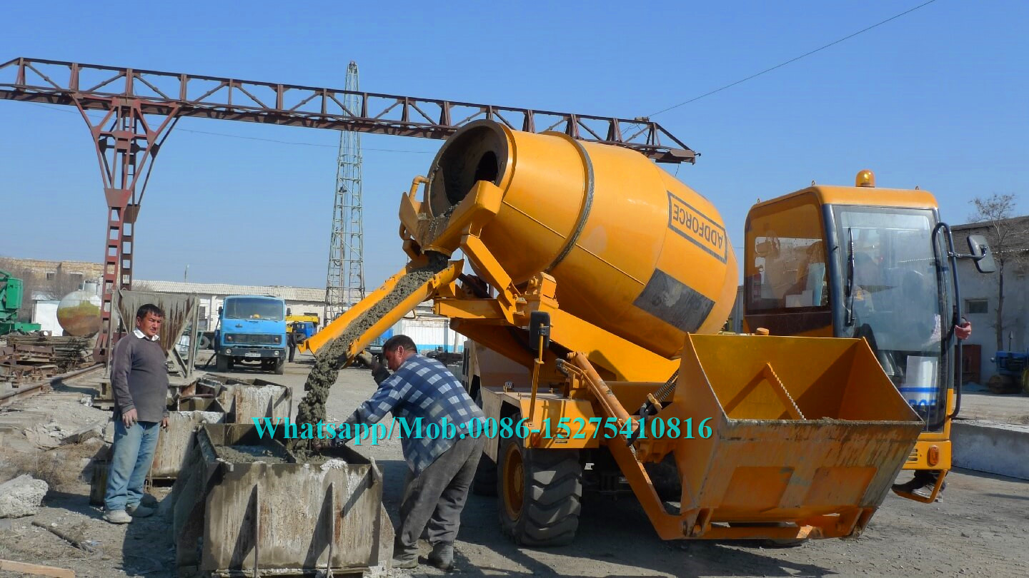 Caminhão móvel concreto SW2000 do misturador concreto de equipamento de construção de Sinotruck