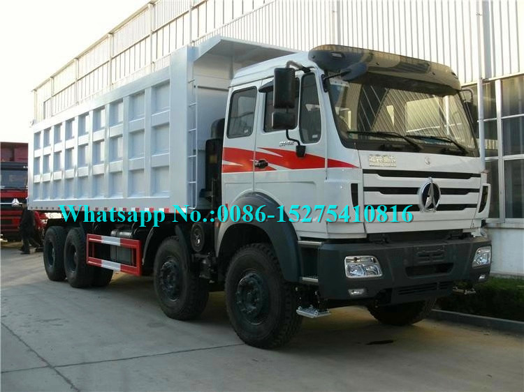 caminhão basculante 8x4 do dever de 4138K 380HPHeavy para o Dr. CONGO com capacidade de carga 35T