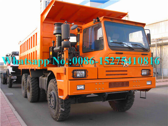 Caminhão basculante pesado norte da mineração do caminhão basculante de Beiben 6x4 7042KK 70Ton Off Road do tipo do Benz para a estrada do terreno áspero do Dr. CONGO
