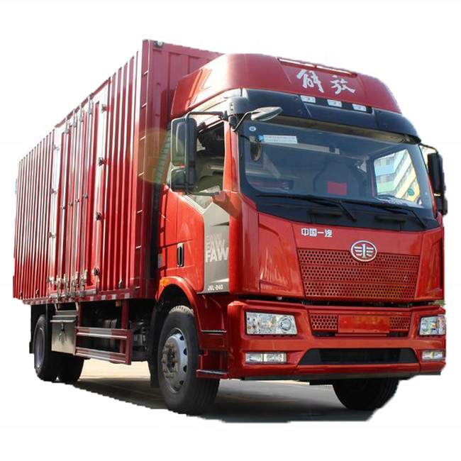 Tipo velocidade máxima pesada 96km/H FAW do combustível diesel do caminhão 4x2 da carga do recipiente