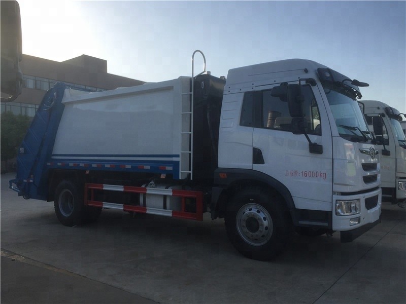 O Euro de CA1160P62K1L2A1E4Z 4 FAW comprimiu a capacidade do caminhão de lixo 5cbm-8cbm
