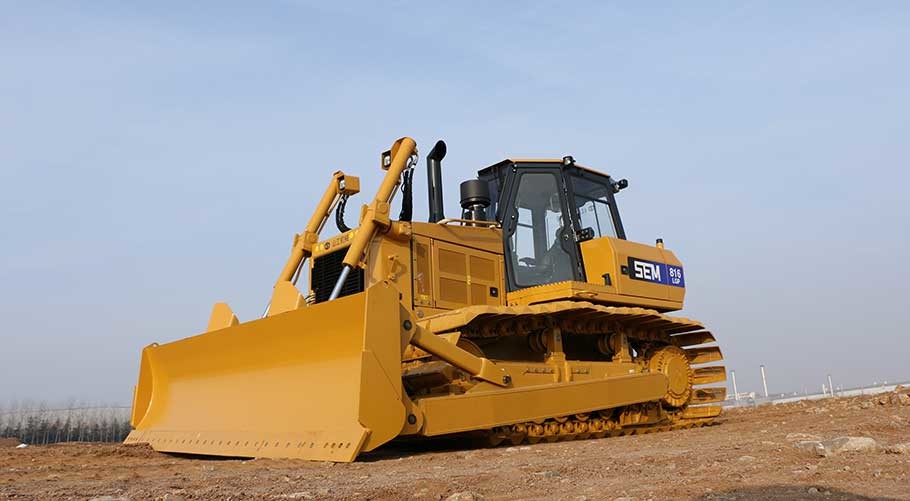 Escavadora de SEM 816 da maquinaria movente de terra pesada do CCC com WeiChai Egine e cor amarela