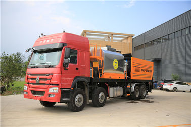 Transporte multifuncional do dobro do equipamento da manutenção de estrada que alimenta ZZ3317N4667D1