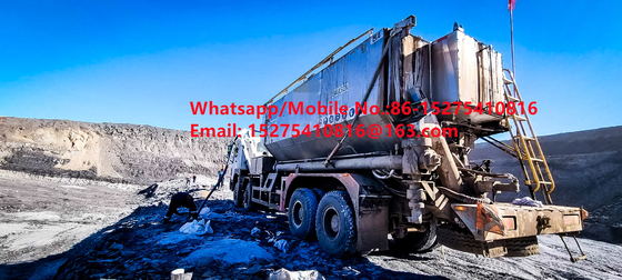Alto custo eficiente China Segurança confiabilidade Trens de carga a granel 15/20/25Ton Amônio pesado explosivos de óleo Emulsão ANFO Truck MMU MEMU Para a Mongólia DR CONGO PERU Gana Mineração Blasting BCLH/BCRH/BCZH