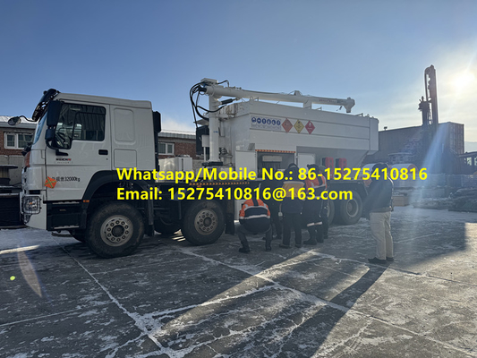 Bom valor personalizado HOWO 15/20/25T BCLH-15 Explosivo de amónio granular misto no local ANFO Emulsão de caminhão explosivo móvel Unidade de fabricação