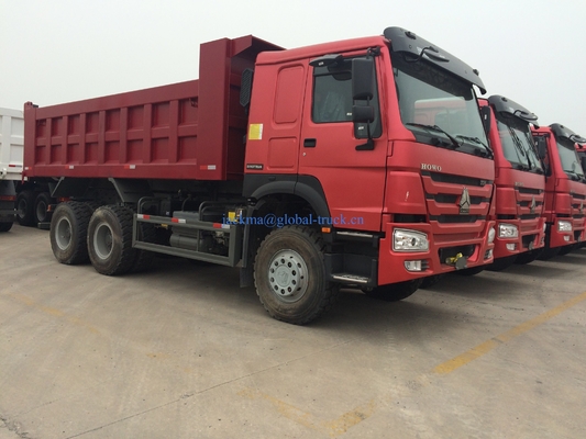Caminhão de descarga usado de 6x4 SINOTRUK HOWO 10 toneladas de rodas Caminhão de descarga usado