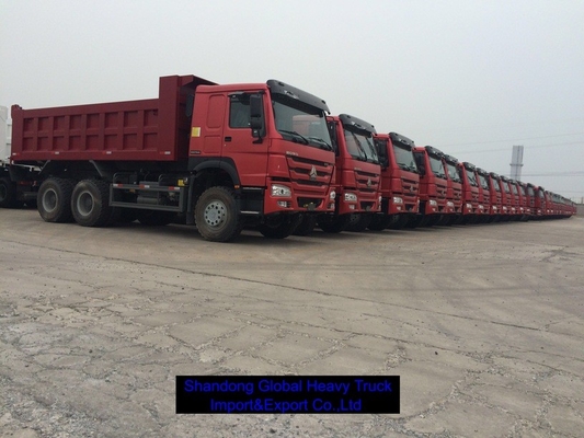 Caminhão de carga diesel de carga pesada 6x4 40T Capacidade de carga Sistema de travagem ABS