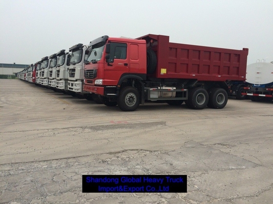 SINOTRUK HOWO 6x4 camião de descarga usado 10 rodas tarefa pesada