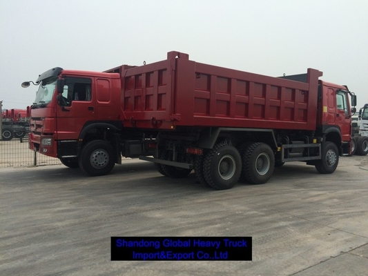 SINOTRUK HOWO 6x4 camião de descarga usado 10 rodas tarefa pesada