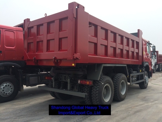 SINOTRUK HOWO 6x4 camião de descarga usado 10 rodas tarefa pesada