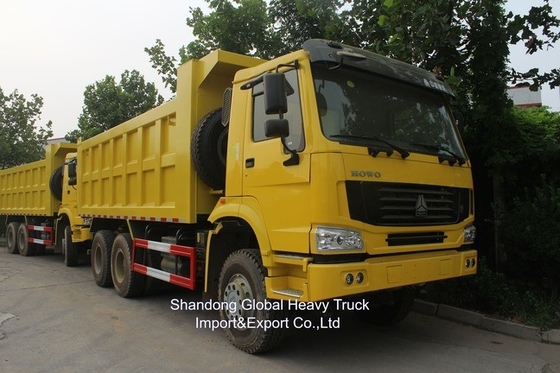 Sinotruk HOWO 6X4/8X4 30Ton 10 Roda 371HP 380HP 400HP caminhão de inverter