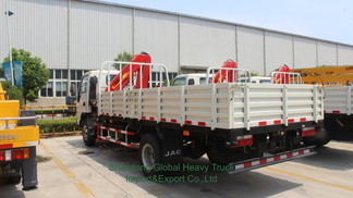 China Brand Factory Heavy Duty Boom Truck Montado em Guindaste Móvel