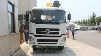 China Brand Factory Heavy Duty Boom Truck Montado em Guindaste Móvel