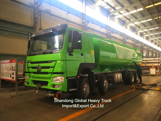 Sinotruk HOWO 8*4 Caminhão-tanque de combustível 12 rodas Caminhão-tanque de óleo 30000L Caminhão-dispensador