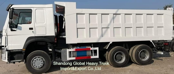 Direção esquerda-direita Sinotruck 15 25 35 Ton HOWO 371HP 375HP 400HP 6X4 8X4 Usado