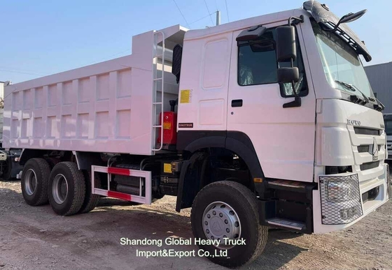 Direção esquerda-direita Sinotruck 15 25 35 Ton HOWO 371HP 375HP 400HP 6X4 8X4 Usado