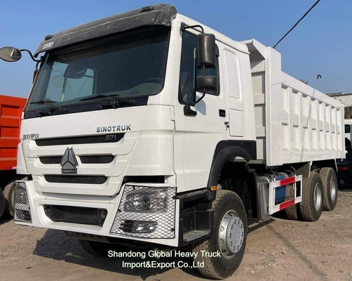 Direção esquerda-direita Sinotruck 15 25 35 Ton HOWO 371HP 375HP 400HP 6X4 8X4 Usado