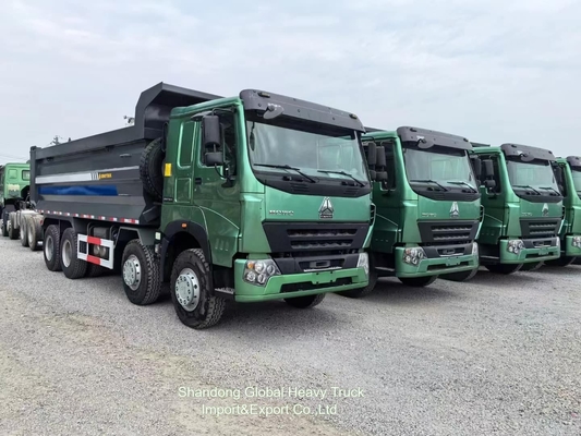 Sinotruck Howo 50ton Dump Trucks 8x4 375hp Euro2 Heavy Duty Novos e usados