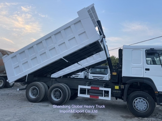 Sinotruk 10 Wheelers HOWO A7 T7 V7 Euro 4 camião de descarga Etiópia camião