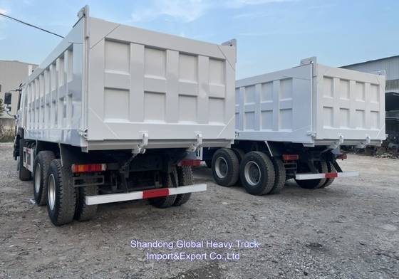 Sinotruk 10 Wheelers HOWO A7 T7 V7 Euro 4 camião de descarga Etiópia camião