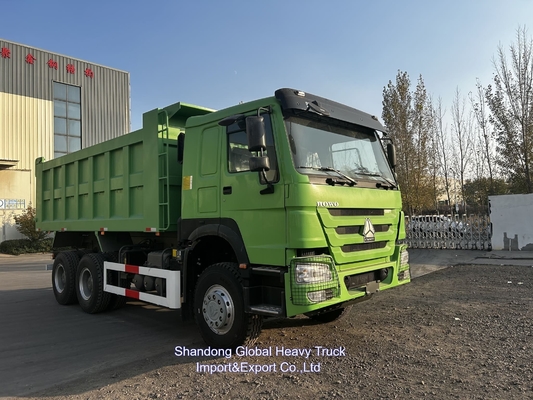 Caminhão chinês Sinotruck Howo 371 Usado Tipper 6x4 30 Ton Canter Usado Dump Truck