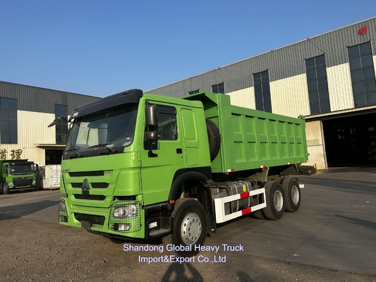 Caminhão chinês Sinotruck Howo 371 Usado Tipper 6x4 30 Ton Canter Usado Dump Truck
