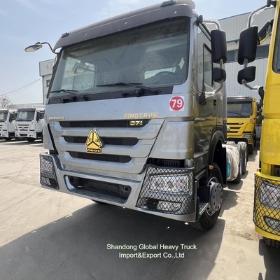 10 rodas 6X4 40t Sinotruk HOWO Container Cargo Trailers Tractor Head Trucks