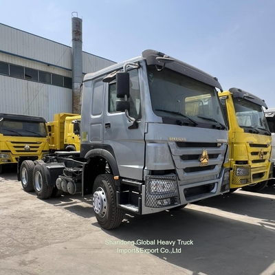 Sinotruk HOWO Novo / Usado 371HP Euro 2 6X4 Rhd Direito Direito Caminhão Caminhão Tractor Truck