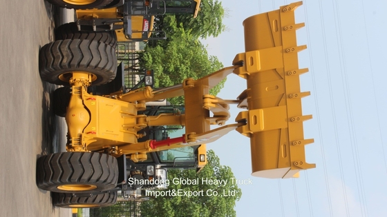 Novo Zl958 usado OEM Trator de Construção Hidráulico Pesado 4 Wd Mini Roda Front Loader