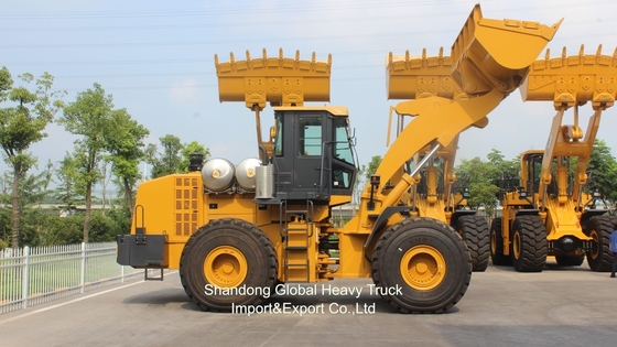Tractor de construção de novo OEM usado Hidráulico de carga pesada de 4 Wd Mini Wheel Front Loader