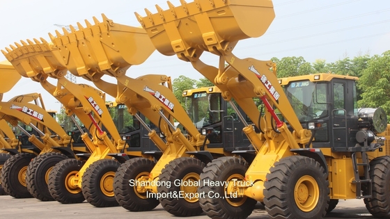 Tractor de construção de novo OEM usado Hidráulico de carga pesada de 4 Wd Mini Wheel Front Loader