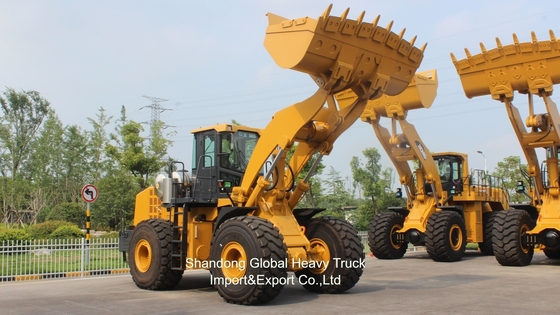 Tractor de construção de novo OEM usado Hidráulico de carga pesada de 4 Wd Mini Wheel Front Loader