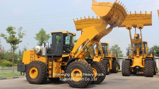 Novo Zl958 usado OEM Trator de Construção Hidráulico Pesado 4 Wd Mini Roda Front Loader