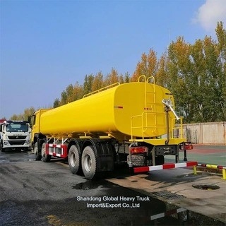 HOWO Tanque de água 6X4 20000 litros Bowser Spray de água Tanque de água