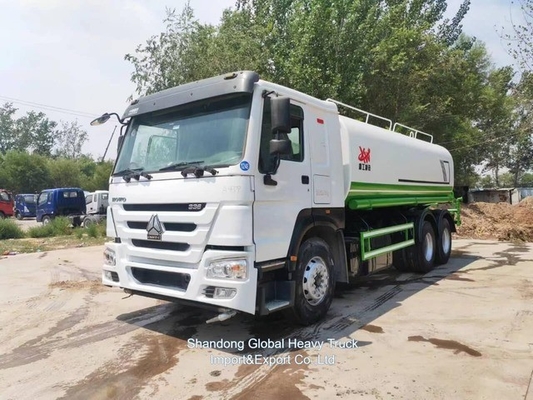 20000L 30000 litros Sinotruk novo usado HOWO 6*4 Sprinkler Tanque de água Caminhão-tanque
