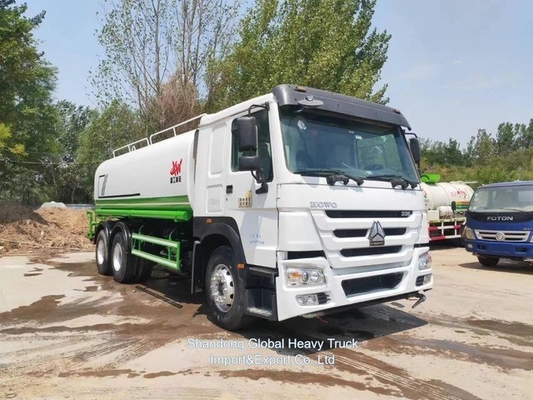 20000L 30000 litros Sinotruk novo usado HOWO 6*4 Sprinkler Tanque de água Caminhão-tanque