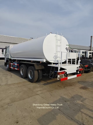 Motor a diesel Sinotruck HOWO 6X4 336HP HOWO 10 Pneus 20000 litros Sprinkler Caminhão-tanque de água
