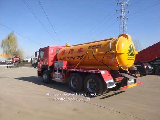 Dongfeng 6X4 18cbm 18tons Cisterna de sucção de esgoto de vácuo Cisterna de sucção de esgoto