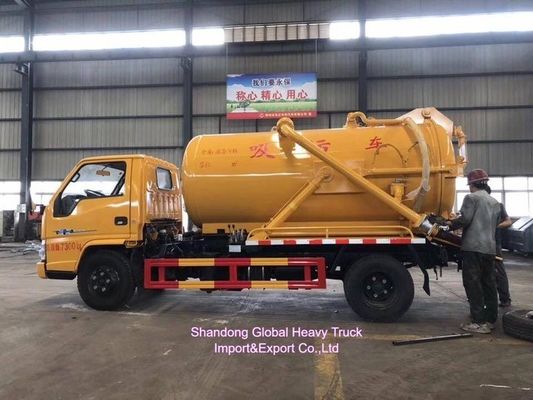 Dongfeng HOWO 4×2 camião de sucção de esgoto com capacidade de tanque de 12m3 e motor de 190 hp para remoção eficiente de lama