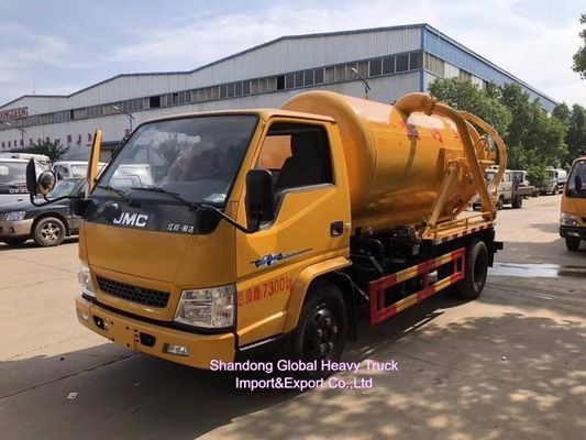 Dongfeng HOWO 4×2 camião de sucção de esgoto com capacidade de tanque de 12m3 e motor de 190 hp para remoção eficiente de lama