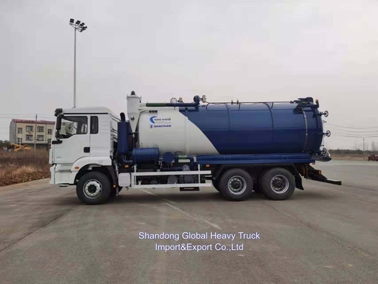 Shacman 6X4 F3000 16000-22000 litros Novo camião de sucção de esgoto a vácuo
