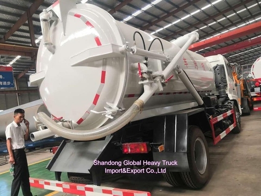 Novo camião de sucção de esgoto HOWO 12000 litros camião de jato de vácuo combinado para venda