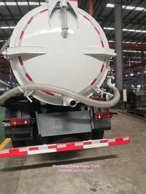 Novo camião de sucção de esgoto HOWO 12000 litros camião de jato de vácuo combinado para venda
