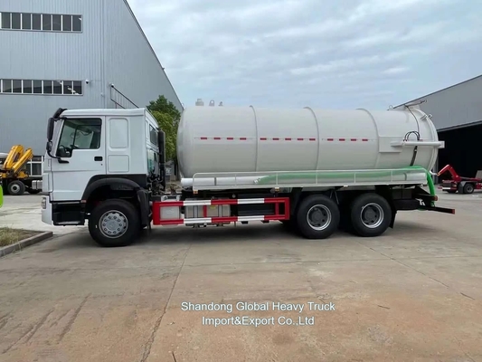 Sinotruk HOWO 6X4 20cbm Caminhão de sucção de esgoto