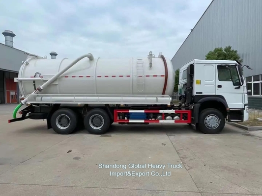 Sinotruk HOWO 6X4 20cbm Caminhão de sucção de esgoto